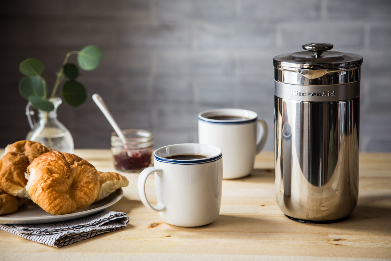 The New KitchenAid® Precision Press Coffee Maker