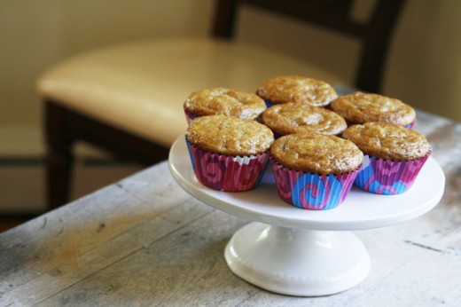Banana Kiss in the Middle Cupcakes Recipe
